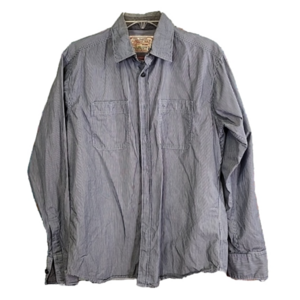 JEFFREY Max Stripped Mens shirt size S